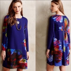 Anthropologie - Leifstoder Fanned Flora Dress